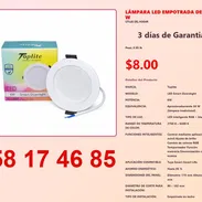 LÁMPARA LED EMPOTRADA DE 6 W - Img 54823541