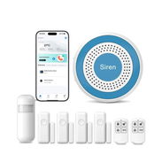 Sistema de alarma para el hogar Clouree 8 piezas y control por app - Img 56594848