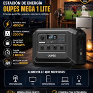 💠Estación de Energía Oupes Mega 1 Lite pico en 4000w - Img 56949774