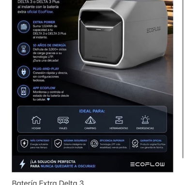 🔋⚡ ¡MÁS AUTONOMÍA PARA SU ECOFLOW! - 2/2