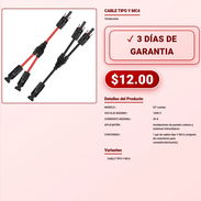 CABLE TIPO Y MC4 . - Img 57892551