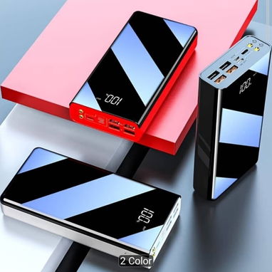 Power bank de 66800 mAh 4 puertos carga rápida+ linterna - Img 123266403