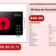 ESTUFA INFRARROJA 1500W ROYAL VPT#-0297 - Img 56830989