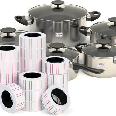 Etiquetadoras de Precio y Rollos de Etiquetas – ¡Ideal para Comercios! - 58504201 - 4/8