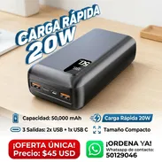 🔥 Cargador Portatil 50000 mAh - Mensajería Gratis ⚡ - Img 55011614
