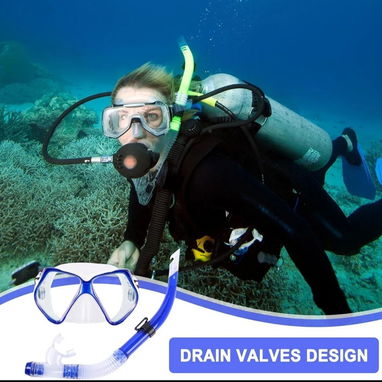 Snorkeling o bucear/ set careta y snorkel - Img 104865764
