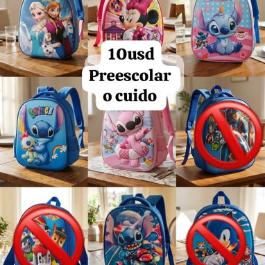 Mochilas y merenderos térmicos para todas las edades serv de mensajeria costo adicional - Img 124279058