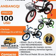 Bicicleta para niños Anbangqi - Img 57007617