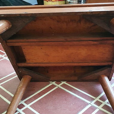 Mesa de cedro con juego original de ajedrez - Img 116971196