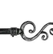 Cortinero decorativo negro plata - Img 49176250