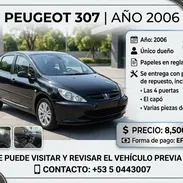 🚗 Peugeot 307 | Año 2006 Vehículo en venta, con poco uso y documentación en regla. - Img 57492890