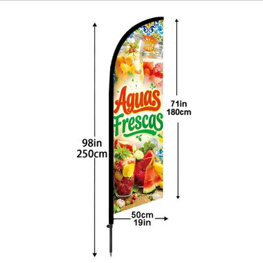 Bandera indicativo de ubicación Expendio Aguas frescas - Img 125224803