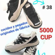 Tenis de excelente calidad pegados y cocidos originales de fábrica - Img 57518278