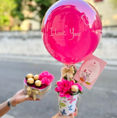 Cestas y globos burbujas personalizados!!✨ - Img 94959239