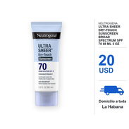 Neutrogena Ultra Sheer Dry-Touch Sunscreen Broad Spectrum SPF 70 88 mL 3 oz - Img 58468070