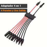 Conectores de Cable de Panel Solar Mc4, Conector Y 4 Salidas, 4 Paneles Una Conexión|Mensajería incluida. - Img 57326652