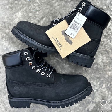 Botas Timberland negras de mujer y hombre - 2/2