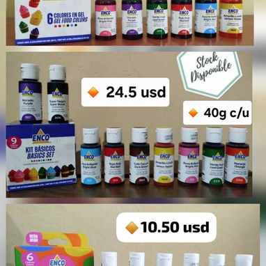 🔸Colorantes y sabores ENCO, utensilios y mucho más 🛵 Mensajería Disponible - 2/10