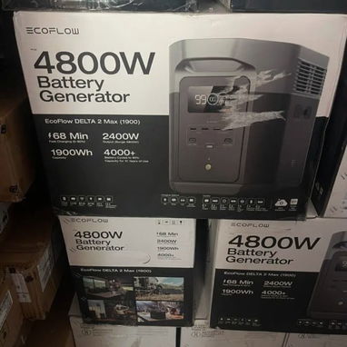 Ecoflow delta 3, EcoFlow delta 2, EcoFlow delta 2 max, EcoFlow delta 3 plus , EcoFlow delta 3 max, EcoFlow delta pro - 3/4