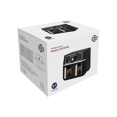 Freidora de Aire 4.2L + 4.2L (8.4 Litros) doble Marca EKO potencia 1700w precio $130 USD transporte Incluido - Img 125109392