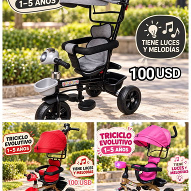 Cunas, coches y triciclos para niños y niñas - 6/6