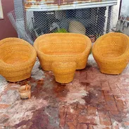 Juegos de mueble de mimbre - Img 54319523