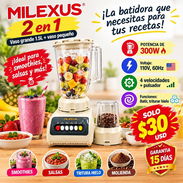 Batidora Milexus 2 en 1 Vaso Grande y Pequeño - Img 57838078