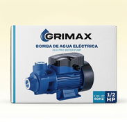 Bomba de agua eléctrica Grimax 1/2HP GR-QB60 30L/min $27000 CUP La Habana - Img 56815822
