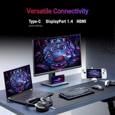 🔥⚡ ASUS ROG Strix XG27ACG – 27” QHD GAMING ⚡🔥 💎 SELLADO / NUEVO / GARANTÍA 💎 LA VERSIÓN NUEVA Q ALUMBRA ATRAS RGB - Img 125018512
