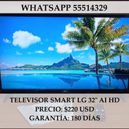 TELEVISOR SMART LG 32" AI HD, CON ENTREGA DE FACTURA A SU NOMBRE. VARIEDAD DE ELECTRODOMÉSTICOS, TECNOLOGÍA, ETC - Img 53197816