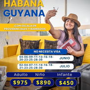 ¡Vuelo Habana–Guyana SIN VISA, junio y julio! (Kinetica) - Img 54557777