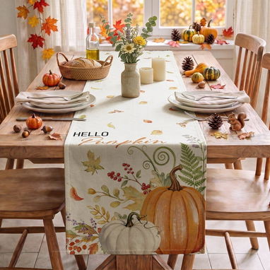 Caminos de mesa, Otoño, Pascuas y Primavera - 7/10