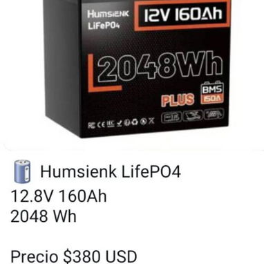 BATERÍA PARA ESTACIONES DE ENERGÍA - 2/3