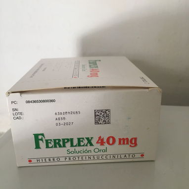 Venta de Ferplex 40 mg - Img 123404127