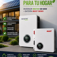 INVERSOR NEXSTAR DD 6KW + BATERÍA MUST 5KWH - Img main-image-56392680