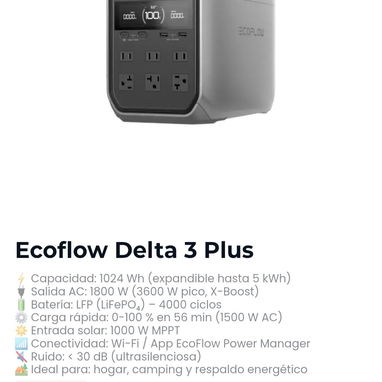 Venta de Ecoflow - 3/7