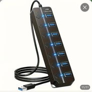 REGLETA USB 3.0 de SIETE PUERTOS USB IDEAL PARA SU LAPTOP - Img 55756629