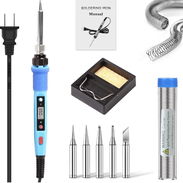 Cautin digital de 110v/80watts con resistencia de cerámica, nuevo en su estuche de Fábrica… - Img 56247341