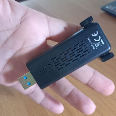 Hoco HI34 - Adaptador de red inalámbrico USB con doble antena externa, ENTREGA DE FACTURA, VARIEDAD DE ARTÍCULOS - 3/5
