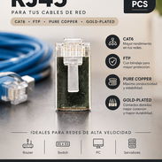 Puntas de Red rj45 nuevas venta por unidad y cantidad soy de La Coronela La Lisa - Img 57694682