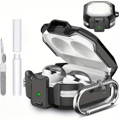 Forro Pro! Antigolpes para Samsung Galaxy Buds 2 Pro con su kit de limpieza, bloqueo Anti Caídas y enganche! - Img 72390991