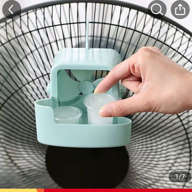 Ventilador para refrescar más el aire caliente que sale del ventilador - 2/5