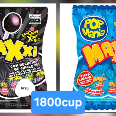 Paquetes de caramelos, chupa-chupas, huevos sorpresa, chicles, malvaviscos, piñatas, confeti - 2/8