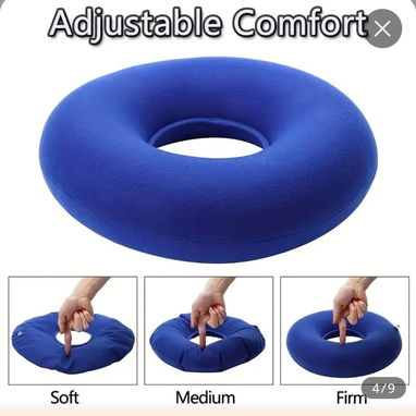 Cojín inflable para problemas de hemorroides, heridas, prostata - 3/5