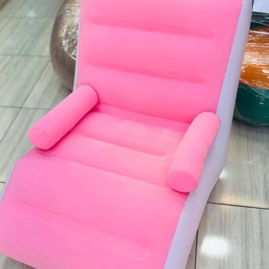 Sofa inflable, disponible rosa y carmelita - Img 116231067