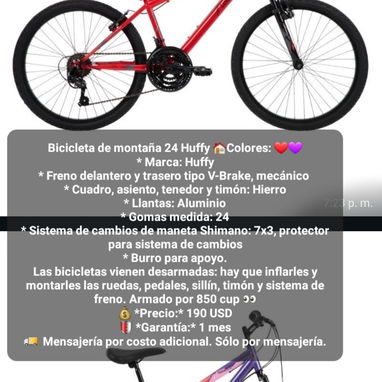 Bicicletas todoterreno, de paseo, de montaña (medida 24, 26 y 27.5) - Img 123279644