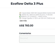 Ecoflow Delta 3 Plus nueva sellada en caja - Img 58237188