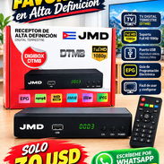 ⭐Cajita decodificadora Full HD Marca JMD, Nueva Sellada en Caja⭐ - Img 57850077