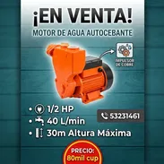Motor de agua(Bomba periférica autocebante - Img 57871901
