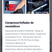Compresor inflador de neumáticos - Img 56828122
